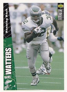 Ricky Watters Philadelphia Eagles 1996 Upper Deck Collector's Choice NFL #130